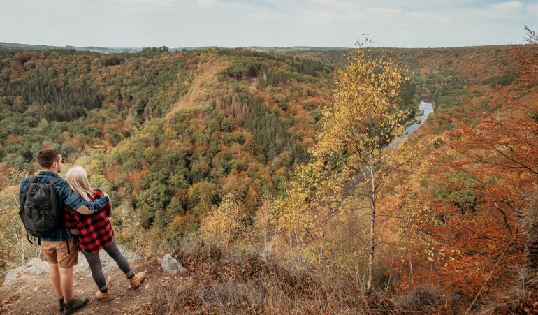 Point de vue du Rocher du Chat (c) WBT - Charlotte Princen