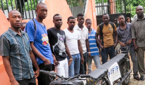 Support for motorcycle taxi drivers: a Belgian-Congolese success story 