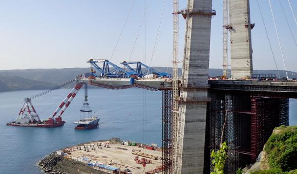 The 'Yavuz Sultan Salim' will link the Bosphorus Strait to Istanbul and therefore allow for linking Europe to Asia. 