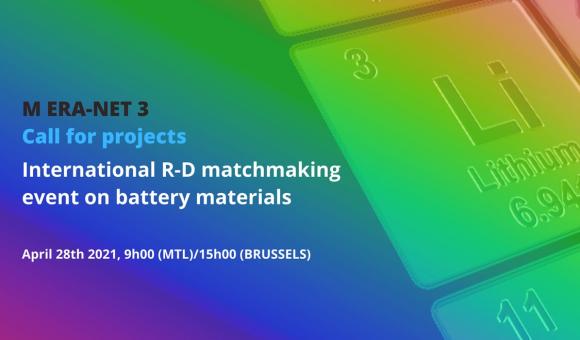 Success for the R-D matchmaking webinar on battery material!