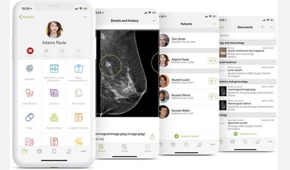 The Andaman7 application offers real interaction between patients and healthcare workers