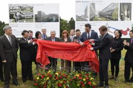 Inauguration of CBTC in the presence of Chinese and Walloon authorities